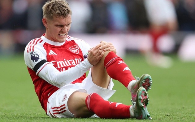 Odegaard đã bỏ lỡ một phần đáng kể của mùa giải do chấn thương.