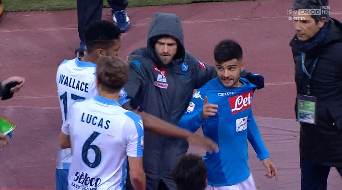 Insigne nổi trận lôi đình đòi tẩn đối thủ Lazio - Bóng Đá