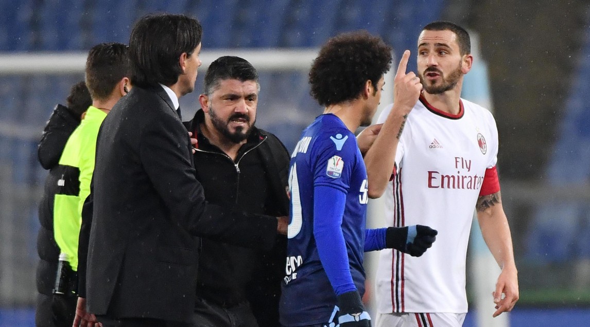 Bonucci choảng nhau nảy lửa với Inzaghi - Bóng Đá