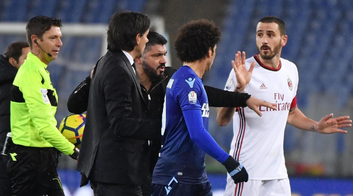 Bonucci choảng nhau nảy lửa với Inzaghi - Bóng Đá