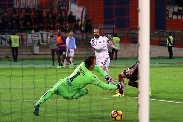 Chùm ảnh: Higuain nổ súng, Juve dễ dàng khuất phục Cagliari  - Bóng Đá