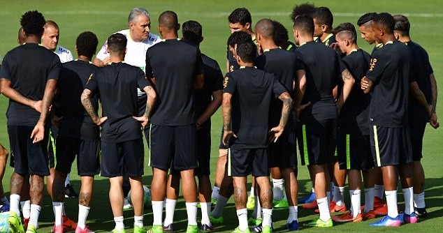brazil tập luyện - Bóng Đá