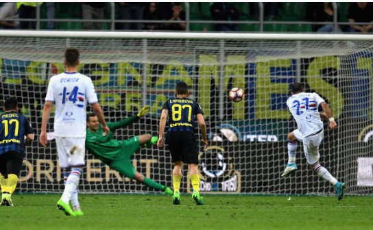 Hạng thủ mơ ngủ, Inter 'trắng tay' trước Sampdoria - Bóng Đá