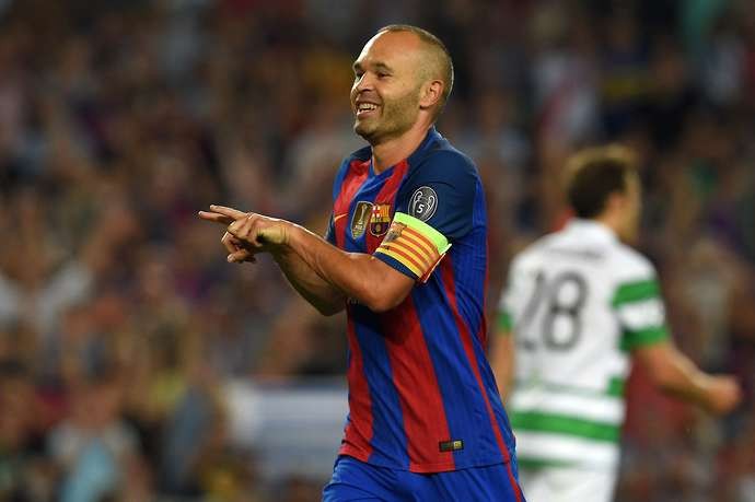 Điều khoản đặc biệt trong bản hợp đồng mới của Iniesta - Bóng Đá