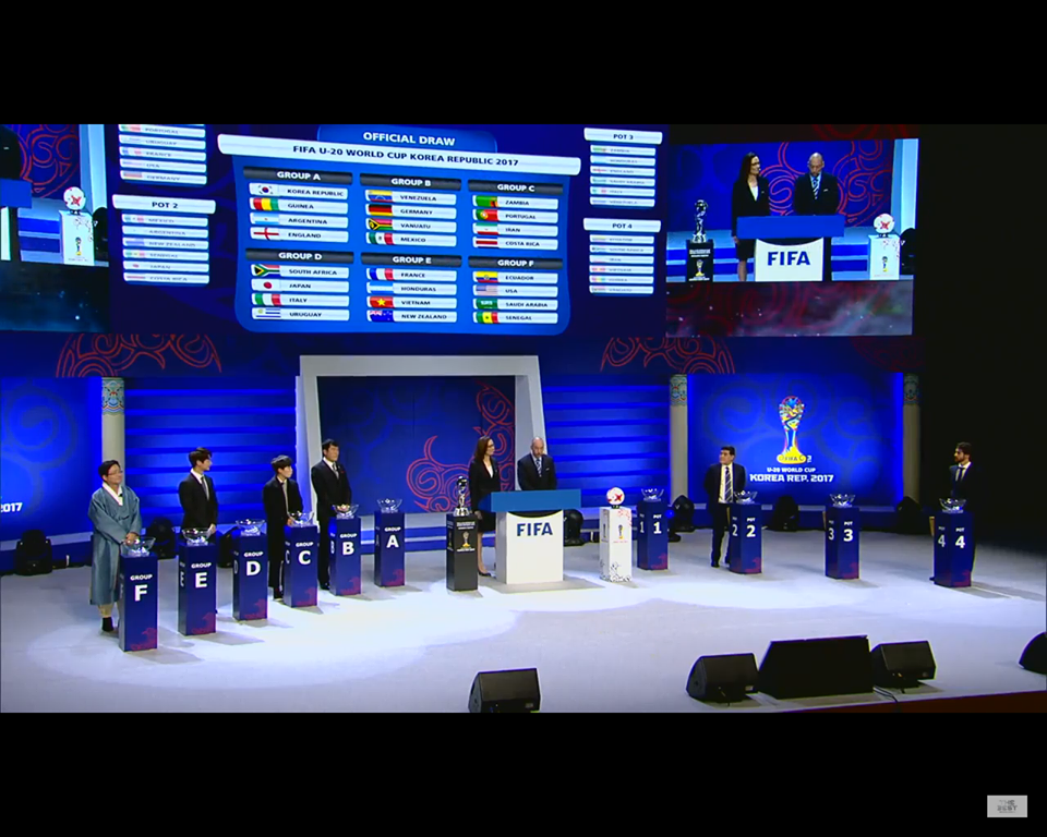 TRỰC TIẾP Bốc thăm chia bảng World Cup U20: Lượt bốc thăm thứ 3  - Bóng Đá