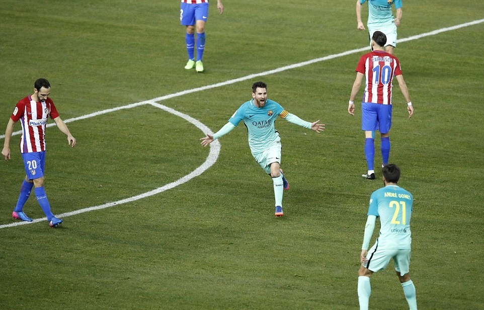 Song sát nổ sung, Barca đánh bại Atletico ngay tại Vicente Calderon - Bóng Đá