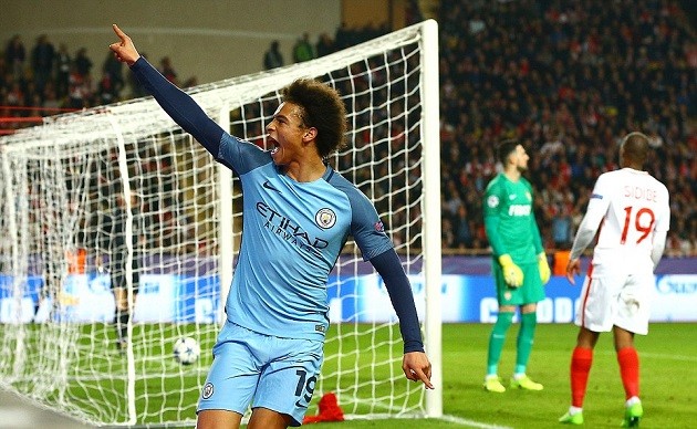 Đá như mơ ngủ, Man City bị Monaco cướp mất vé đi tiếp - Bóng Đá