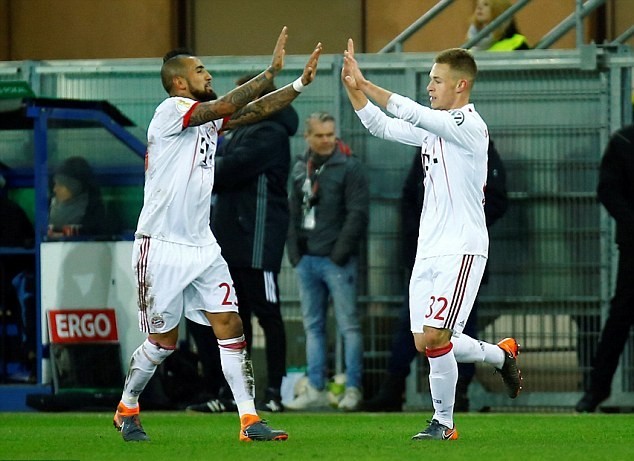 Paderborn 0-6	Bayern Munich: Hùm xám kiêu hãnh vào bán kết - Bóng Đá