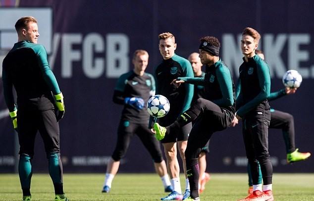 Ảnh tập Barca - Bóng Đá