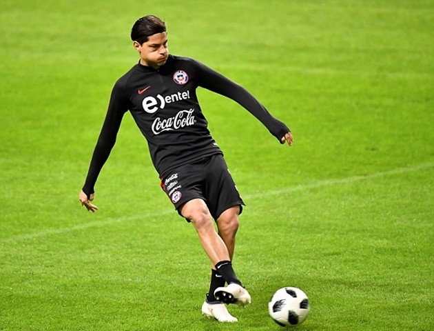 Chile tập  - Bóng Đá