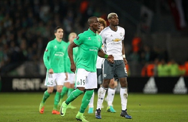 Chùm ảnh: Man Utd hạ gục St Etienne với tỉ số tối thiểu - Bóng Đá