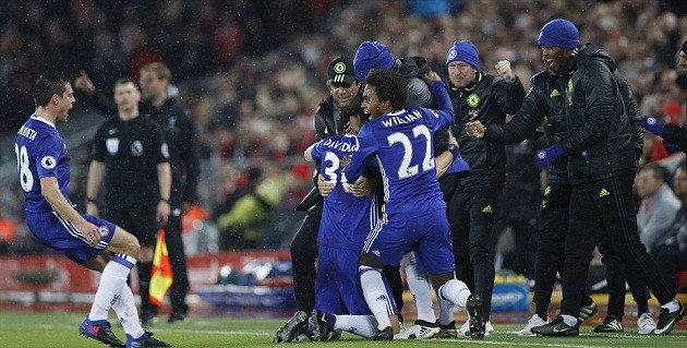 Chùm ảnh: Chelsea mất điểm đáng tiếc trước Lữ đoàn đỏ - Bóng Đá