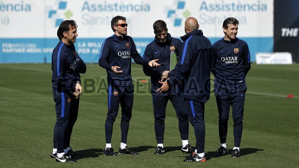 Buổi tập của Barca - Bóng Đá