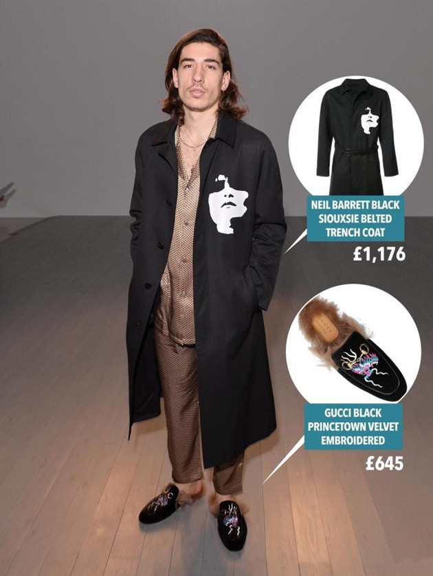 Hector Bellerin mặc đồ hiệu đáng giá cỡ nào? - Bóng Đá