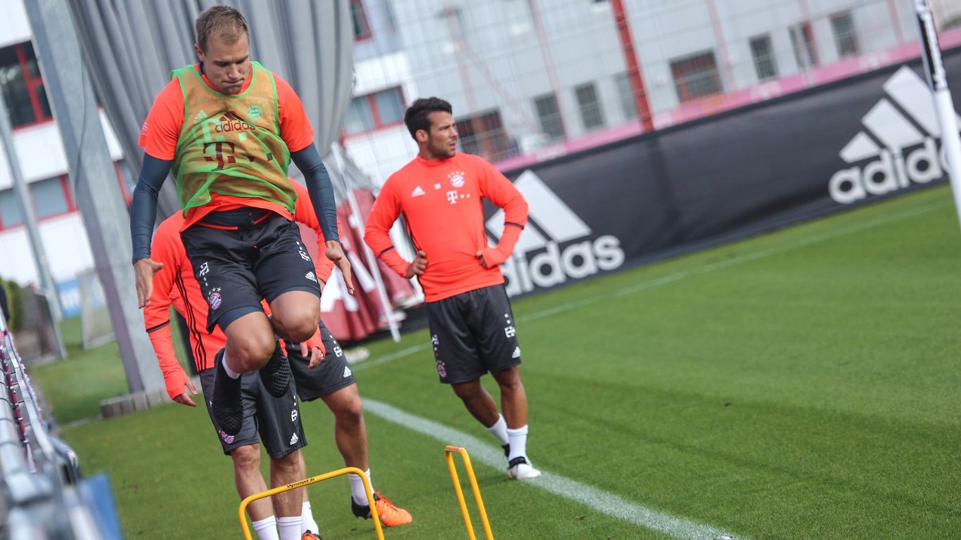 Buổi tập của Bayern  - Bóng Đá