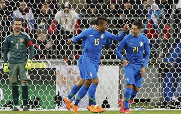 Paulinho tiếp tục thể hiện duyên ghi bàn khi lên tuyển - Bóng Đá