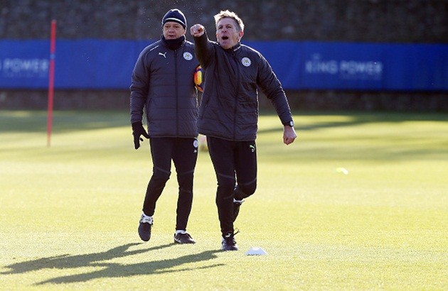Dàn sao Leicester hăng say tập luyện từ 