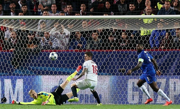 Chùm ảnh: Sevilla thắng nhọc 