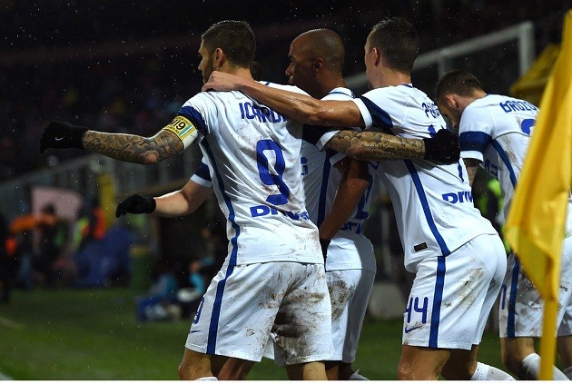 Chùm ảnh: Inter Milan gian nan vượt ải Palermo - Bóng Đá