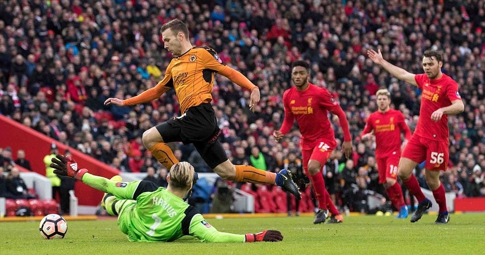 Chùm ảnh: Liverpool cúi mặt ngay tại Anfield trước Bầy sói - Bóng Đá