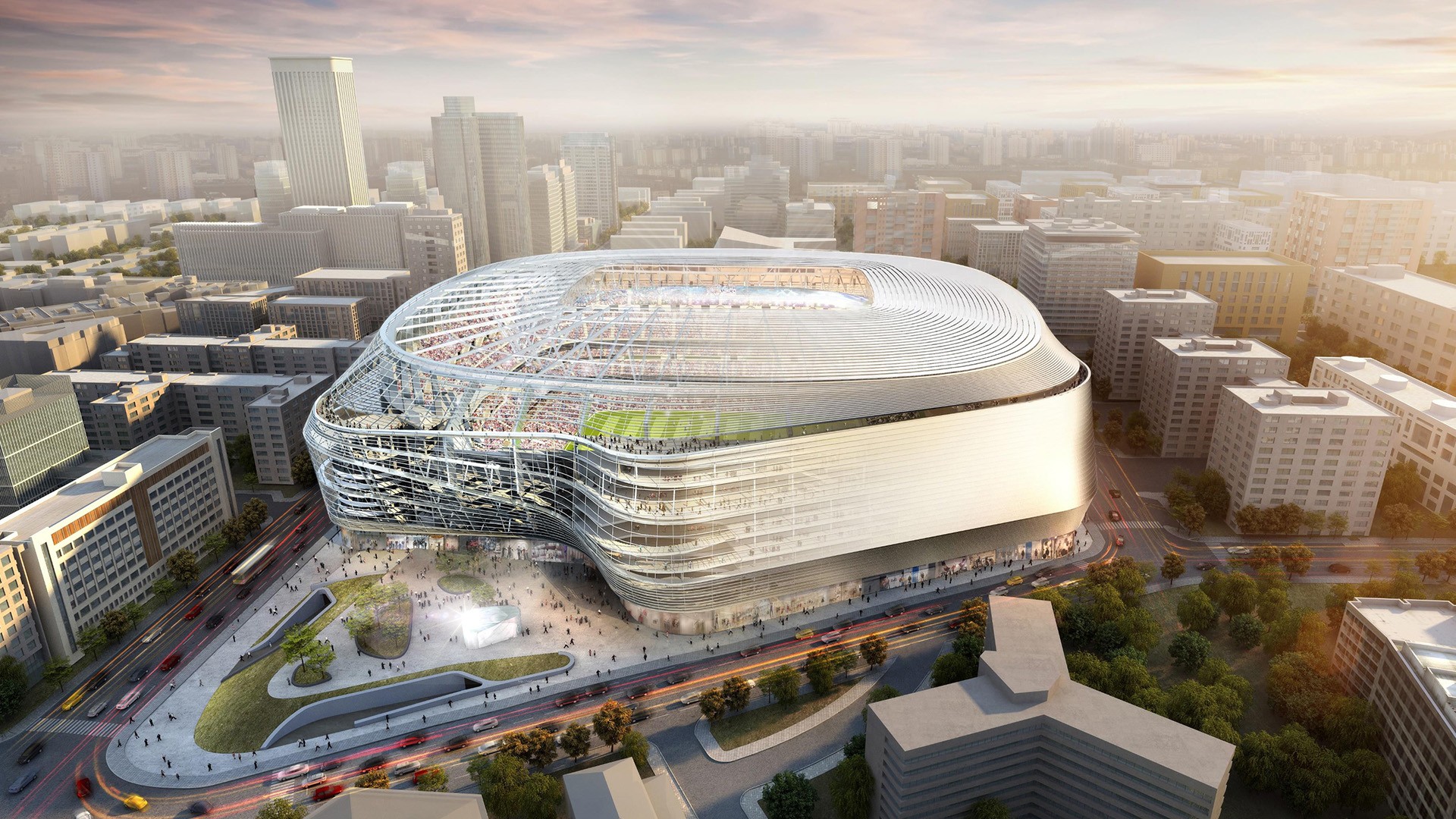 Diện mạo hút hồn của Santiago Bernabeu sắp được tu sửa - Bóng Đá