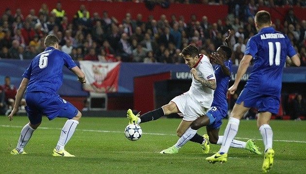 Chùm ảnh: Sevilla thắng nhọc 
