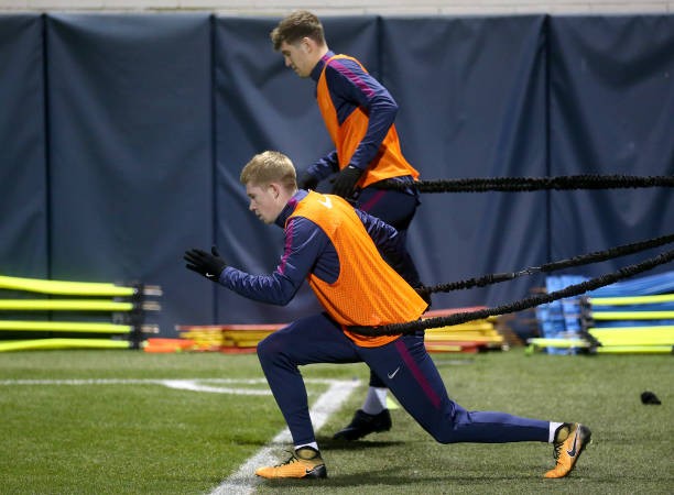 Man City tập luyện - Bóng Đá