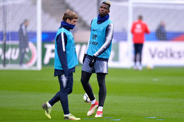 Griezmann nói gì về tình hình của Pogba khi lên tuyển? - Bóng Đá