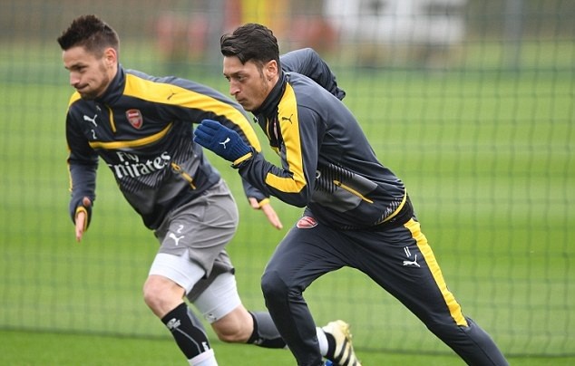 Ảnh tập luyện Arsenal - Bóng Đá