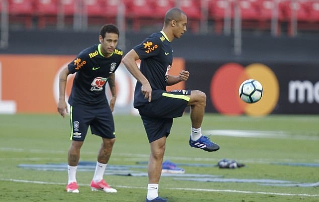 Ảnh tập luyện Brazil - Bóng Đá