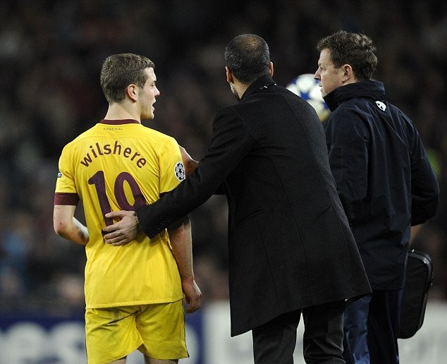 Gặp Guardiola, Wilshere được bốc lên mây - Bóng Đá