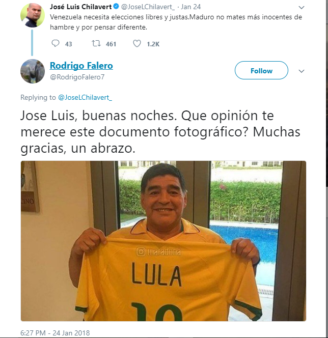 Siêu thủ môn Chilavert gọi Maradona là 