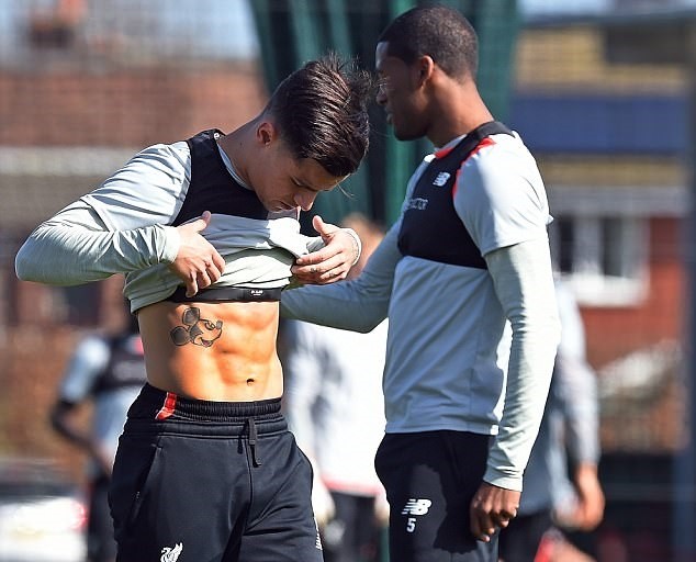 Coutinho khoe hình xăm mới cực độc trong buổi tập mới nhất - Bóng Đá