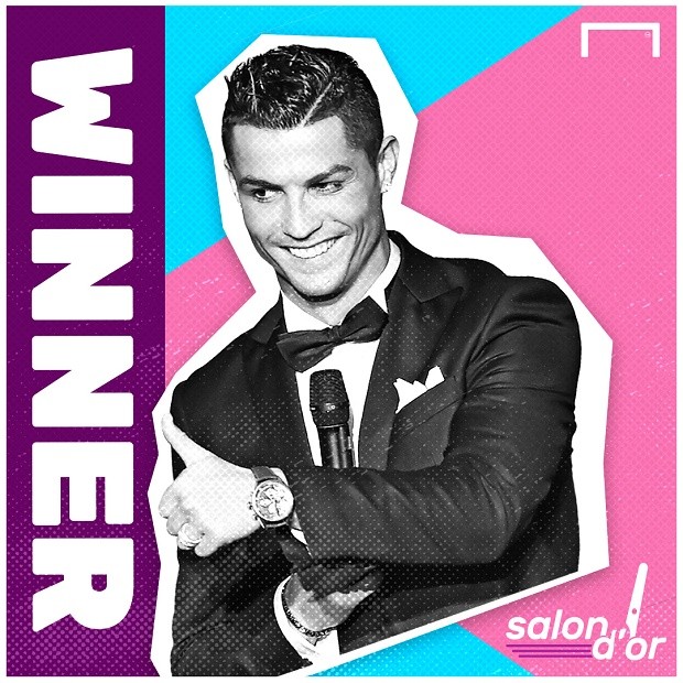 Sau Quả bóng vàng, Ronaldo ẵm thêm...'Mái tóc vàng' của năm - Bóng Đá