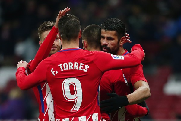 Costa và Torres tịt ngòi, Atletico vẫn thắng dễ nhược tiểu - Bóng Đá