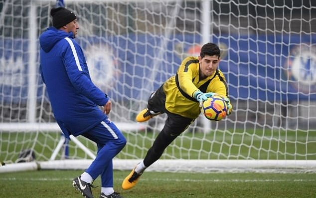 Chelsea tập luyện - Bóng Đá