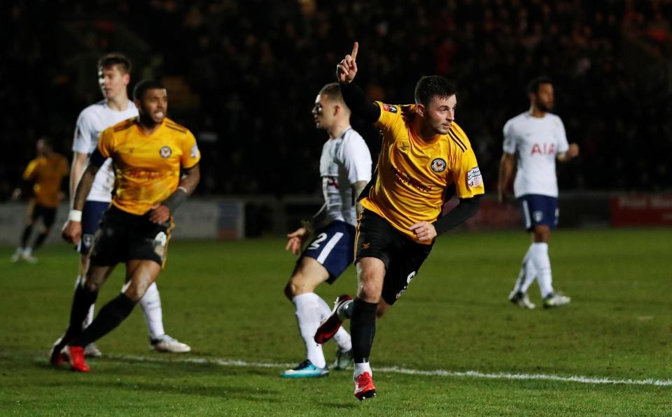 Newport County 1-1 Tottenham - Bóng Đá
