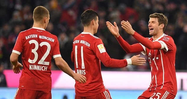 Bayern 4-2 Bremen - Bóng Đá