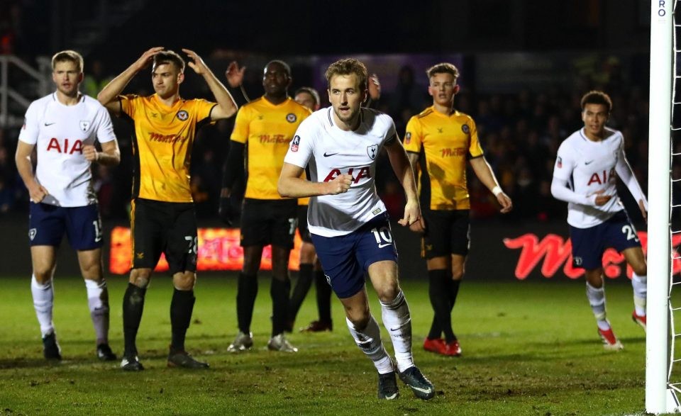 Newport County 1-1 Tottenham - Bóng Đá