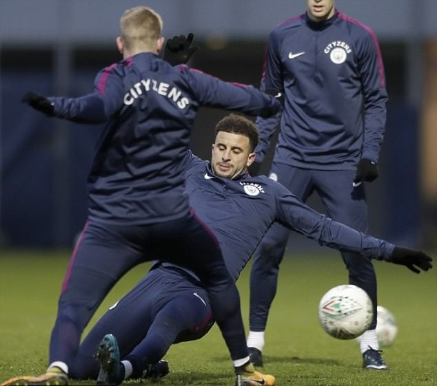 Man City tập luyện - Bóng Đá