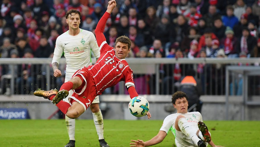 Bayern 4-2 Bremen - Bóng Đá
