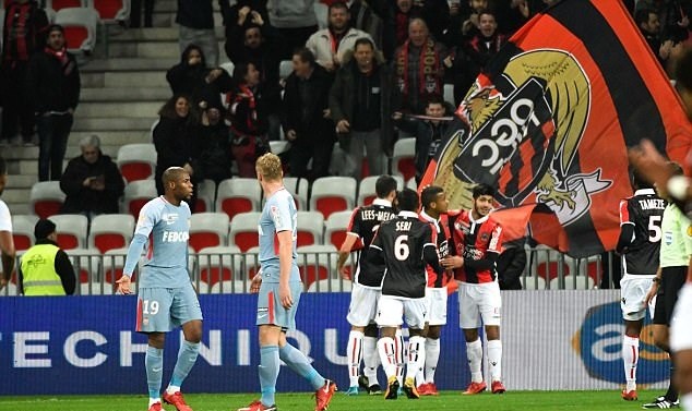 Nice 1-2 Monaco - Bóng Đá