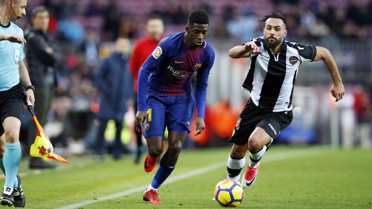 Dàn sao Barca đồng loạt lập cột mốc vĩ đại trước Levante - Bóng Đá