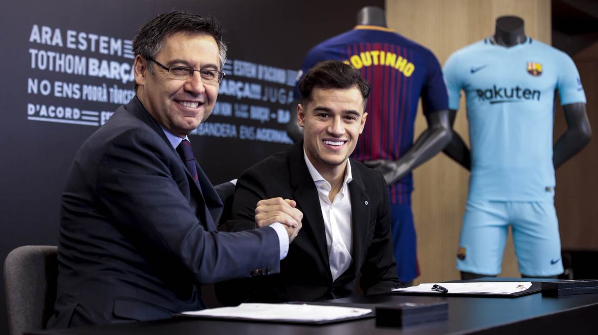 Coutinho CHÍNH THỨC ký hợp đồng cùng Barca - Bóng Đá