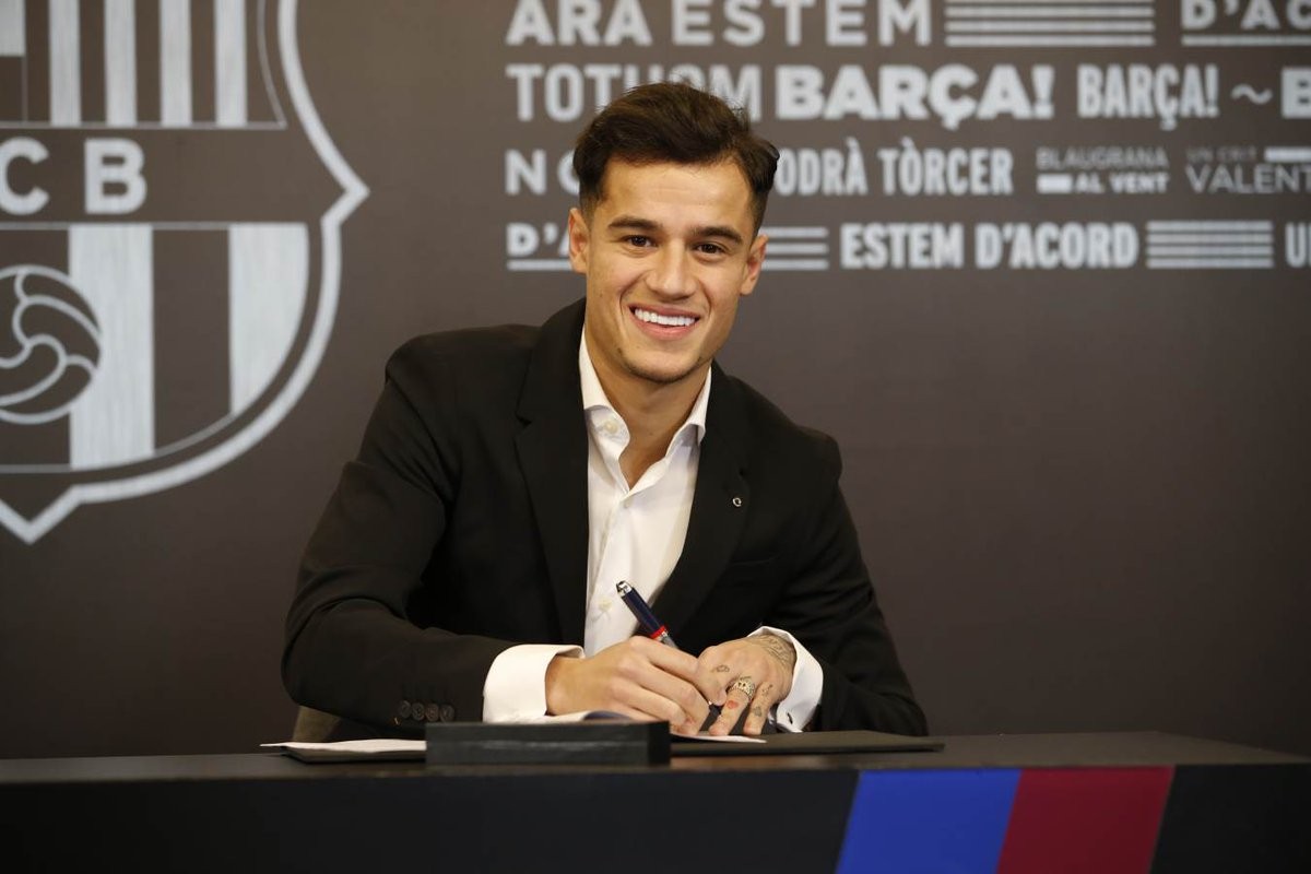 Coutinho CHÍNH THỨC ký hợp đồng cùng Barca - Bóng Đá