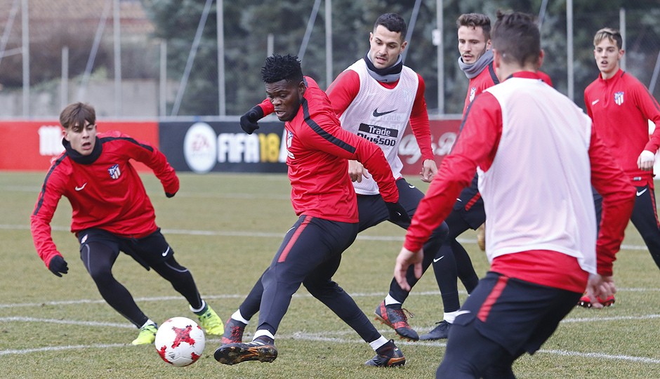 ảnh tập Atletico Madrid - Bóng Đá