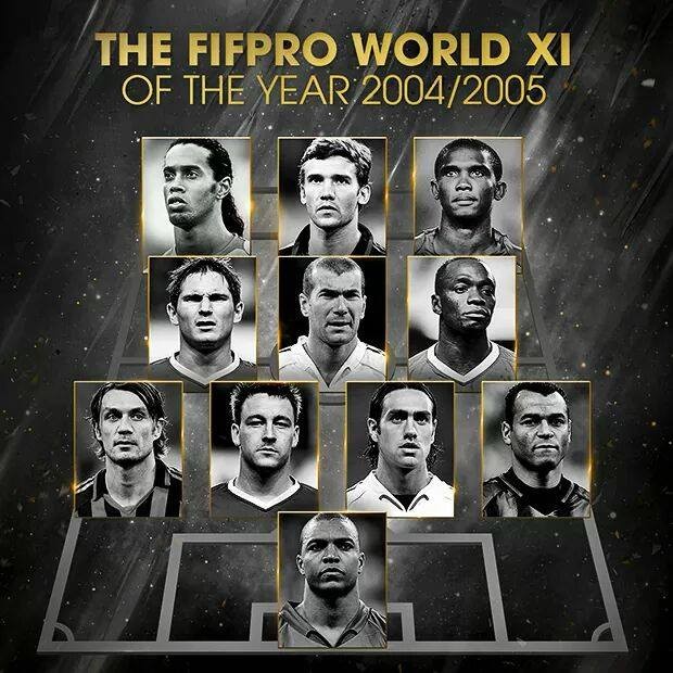 ĐHTB của FIFA 11 năm trước: Đầy rẫy huyền thoại! - Bóng Đá