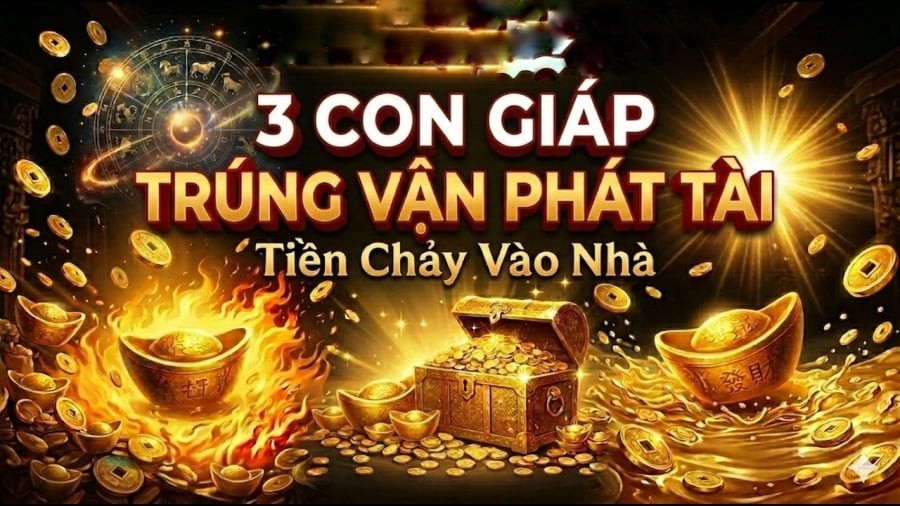 3 ngày liên tiếp tới (3,4-5/5) 3 con giáp buôn may bán đắt, lãi về gấp đôi