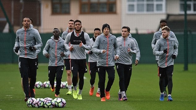 Ảnh tập luyện Liverpool - Bóng Đá