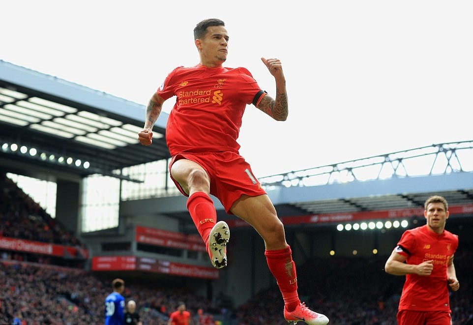 Coutinho rực sáng, The Kop có 3 điểm trong trận derby vùng Merseyside - Bóng Đá